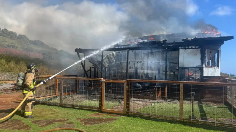 Home destroyed in Thursday fire